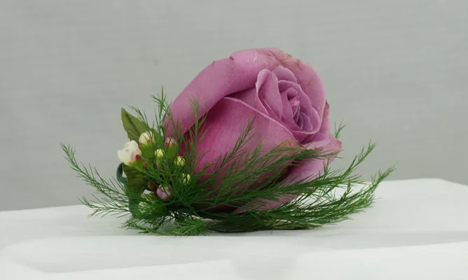 Purple Corsage