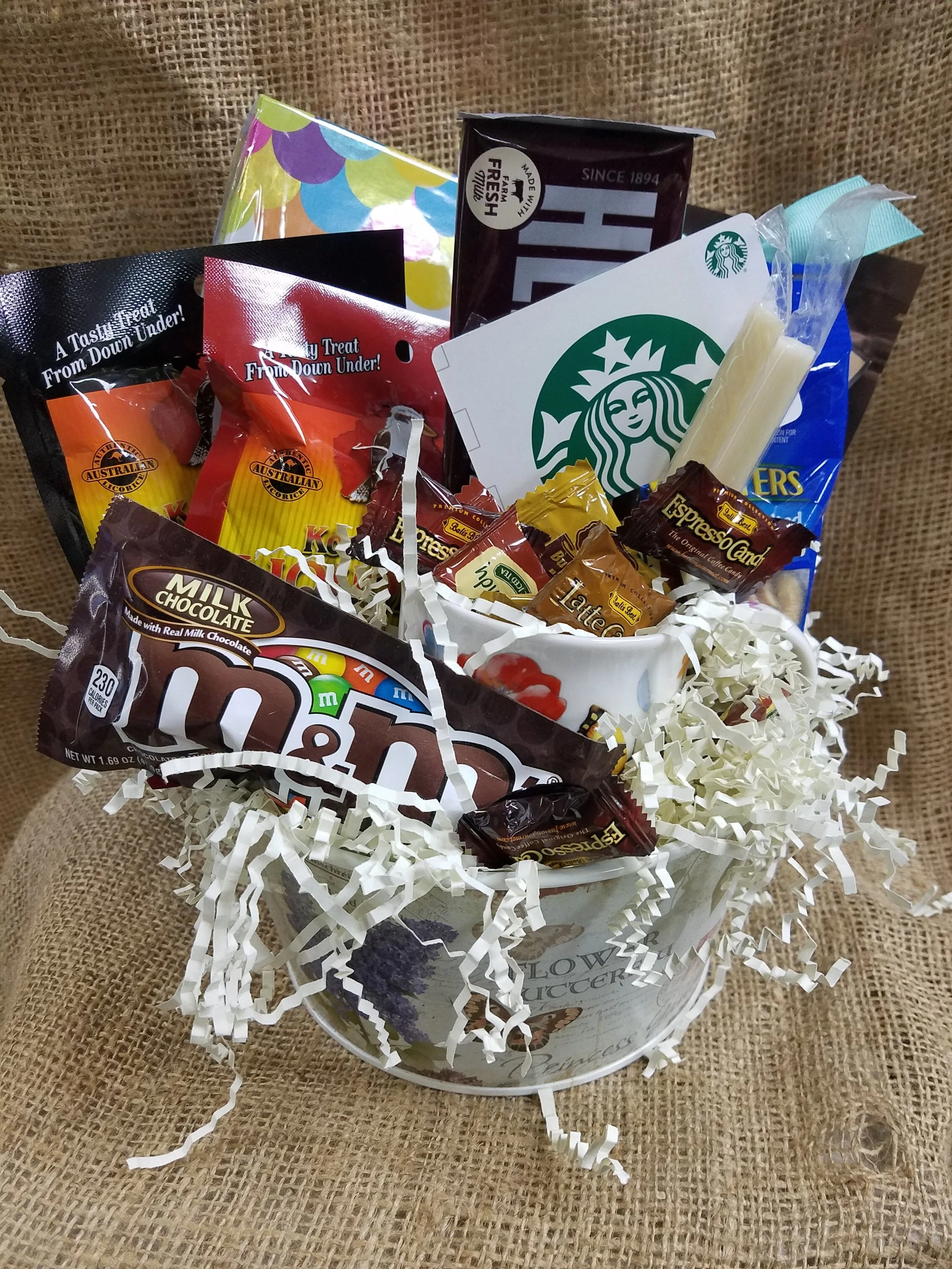 sweet 16 gift basket ideas