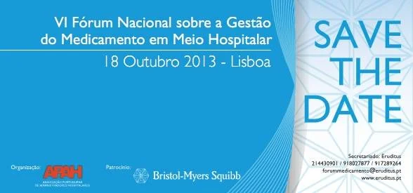 VI Fórum Nacional Sobre Gestão Do Medicamento em Meio Hospitalar