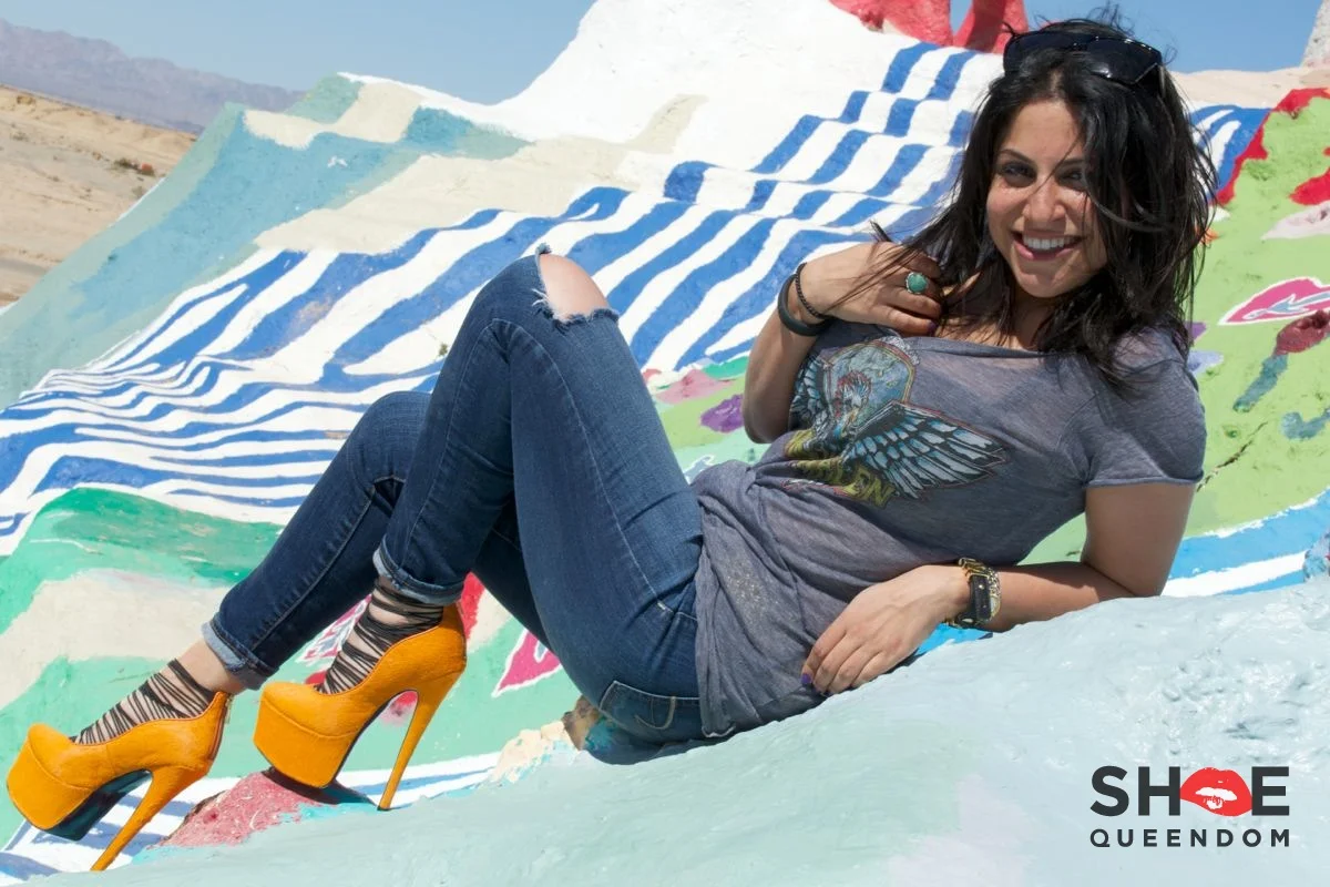 Wearing London Trash 'Ceres' on the Wackiest Mountain I Have Ever Seen