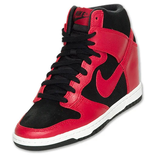 NIKE DUNK WEDGE - GYM RED!