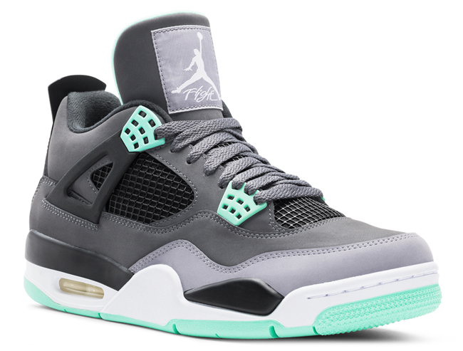 Air Jordan 4 Green Glow 1