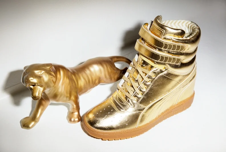 puma gold wedge