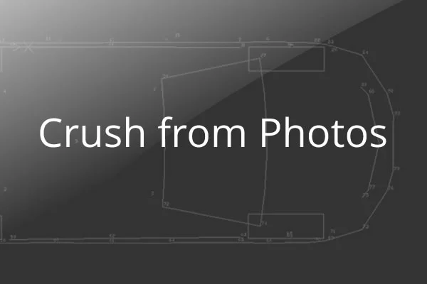Request any exemplar vehicle for photogrammetry. x