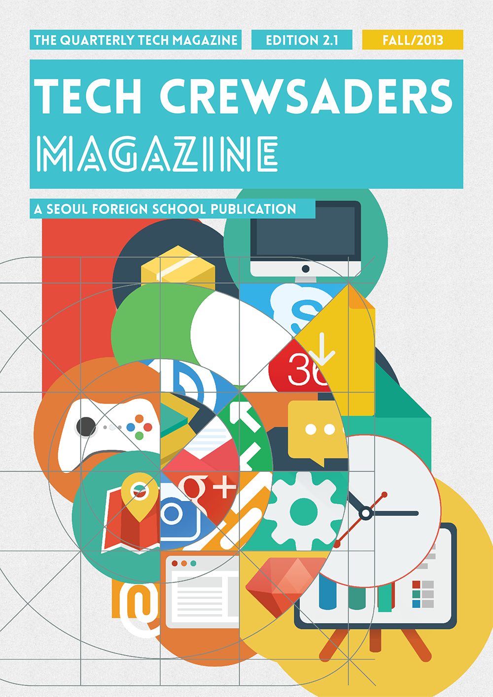 Tech Crewsader Magazine Q1 2013 Fall Issue Cover