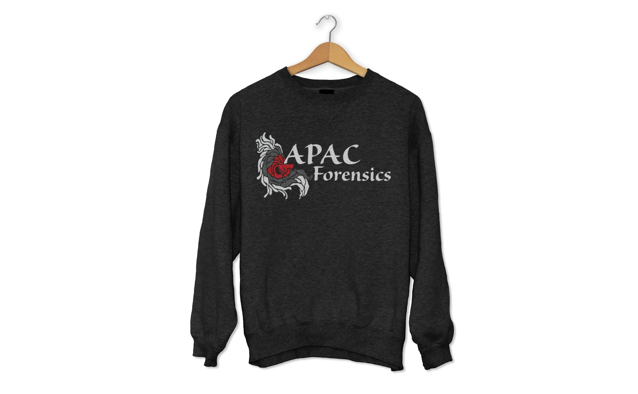 APAC Forensics Front Shirt Design