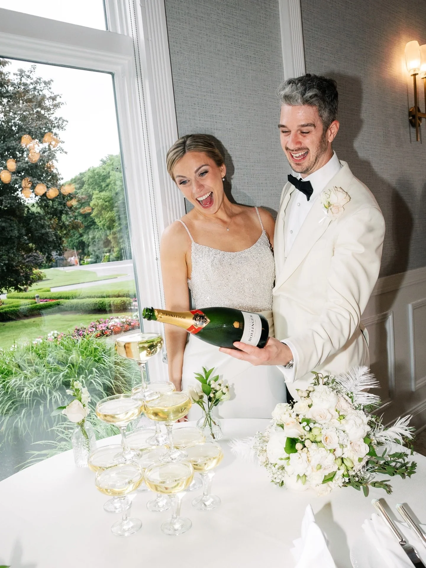 There is something about a champagne tower 🥂 🤩 
Add a sparkle to your celebration 💕 

#ctweddingphotographer #ctweddingplanner #ctweddingmakeup #ctweddingflorist #bostonweddingphotographer #bostonweddingplanner #champagnetower