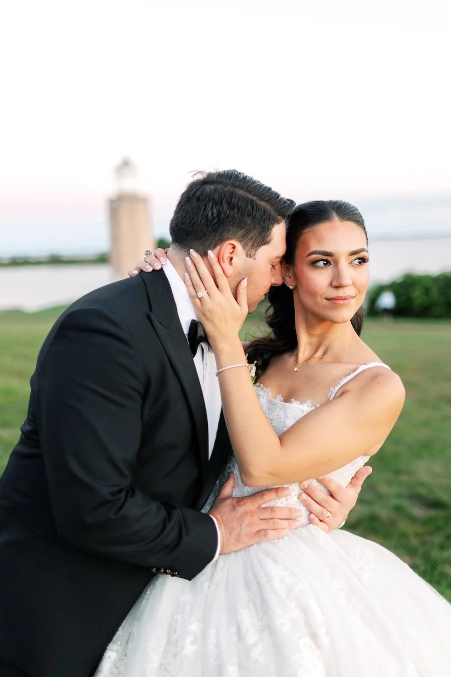 branford house bride and groom sunset.jpg