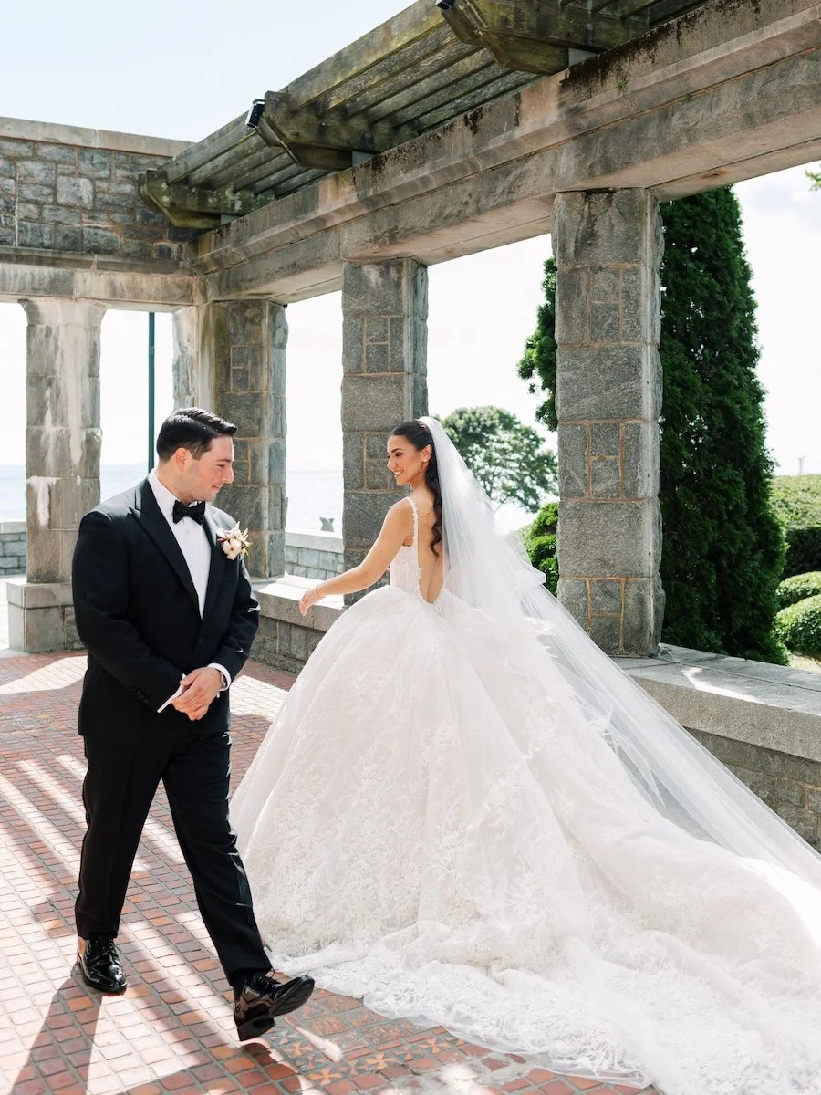first look with bride and groom.jpg