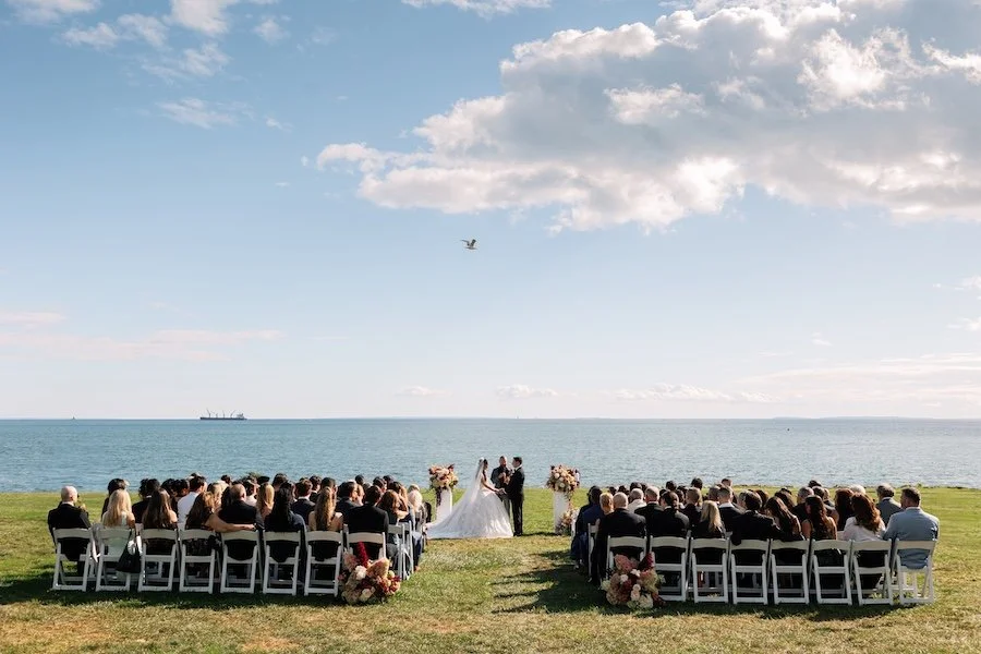 Julia & Chris | A Romantic Fairytale Wedding at Branford House Mansion, Connecticut