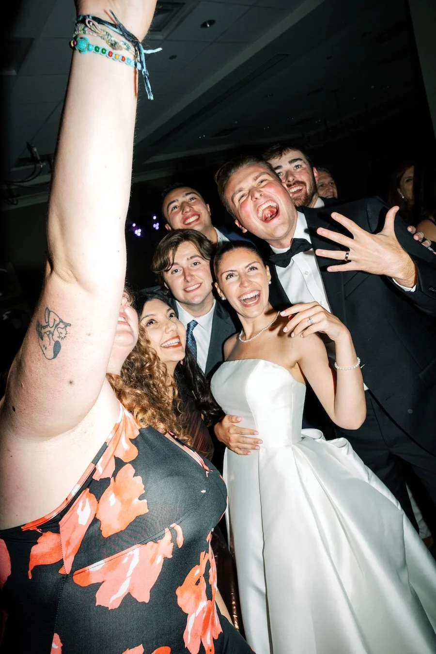 Bella and Lucas wedding reception fun photos