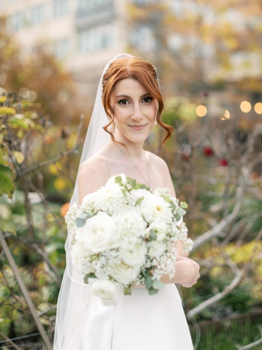 Gorgeous bride Ali portrait at Delamar West Hartford, Connecticut