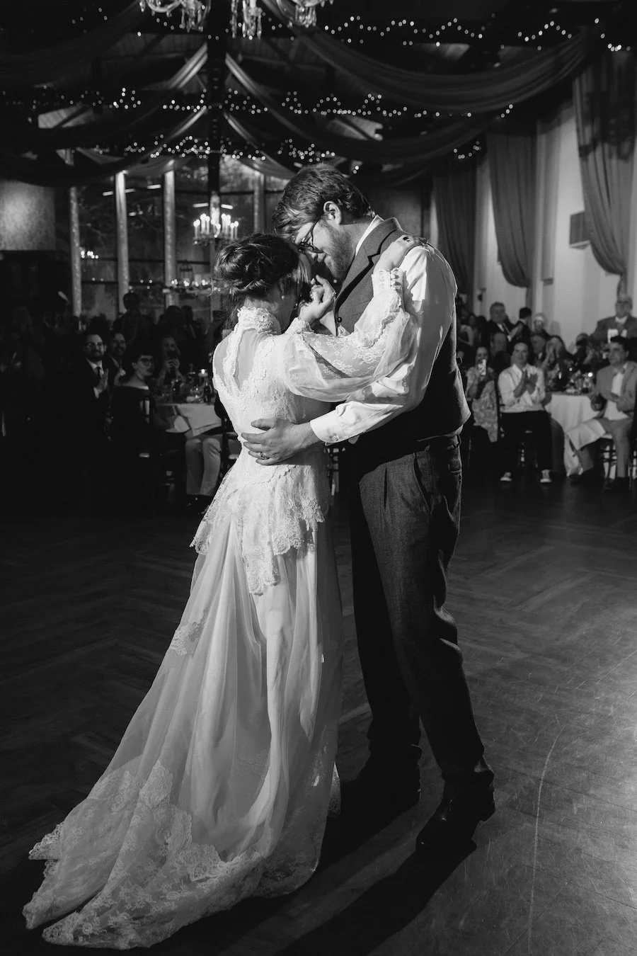Karleigh and Jake wedding dance at Pond House Cafe, Connecticut