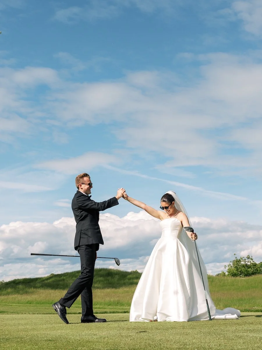 Classic Golf Club wedding photos at the TPC River Highlands in Connecticut