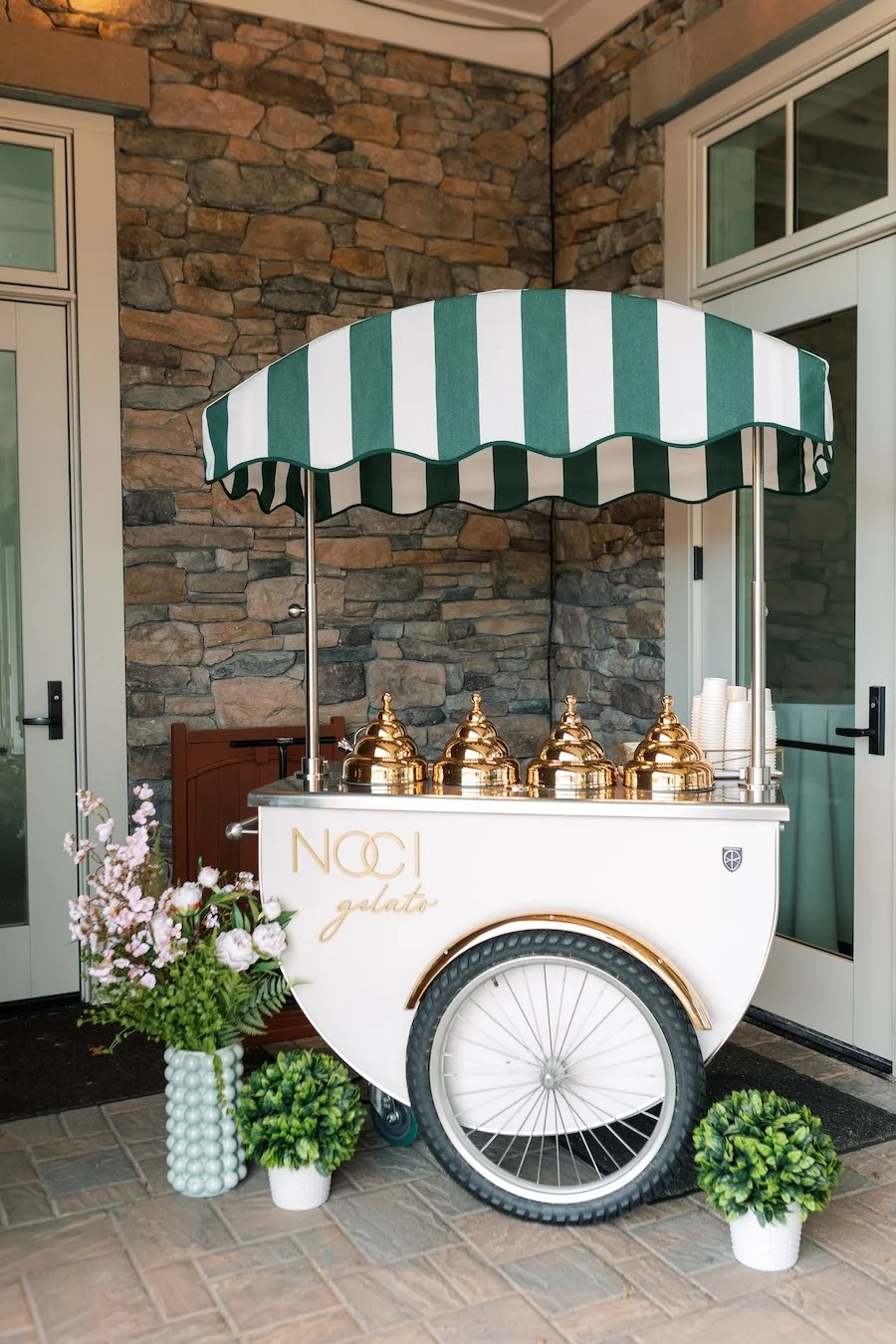 Noci Gelato at Bella and Lucas wedding in TPC River Highlands