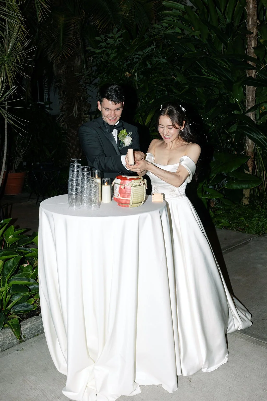 National Japaneese traditional wedding ceremony