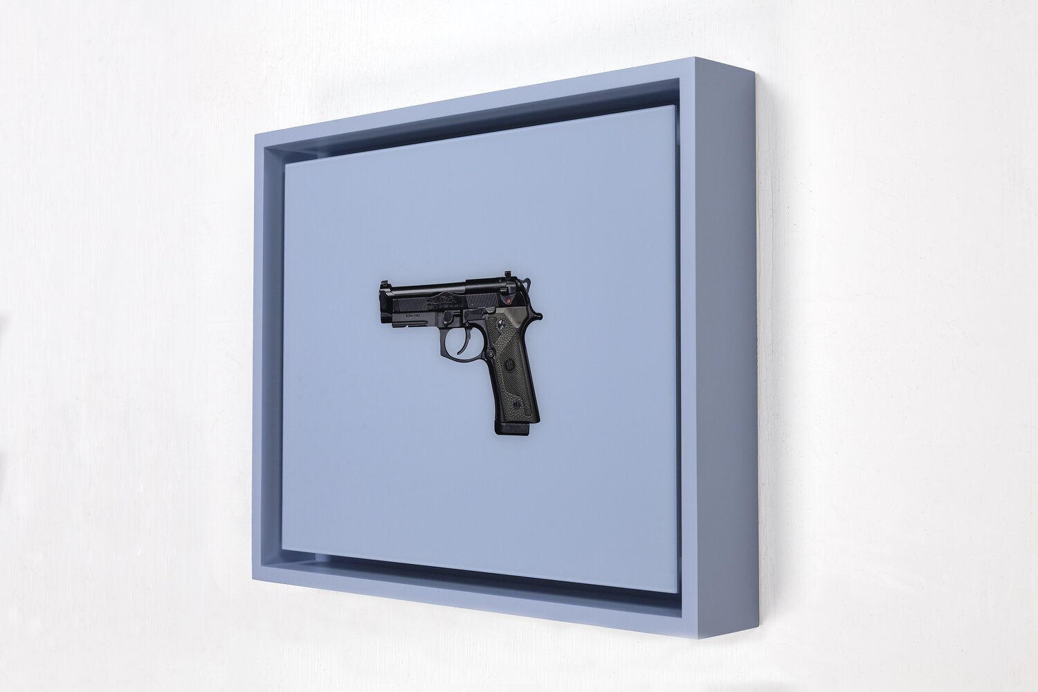 Rogue Agent  installation view Gun Art by James Georgopoulos