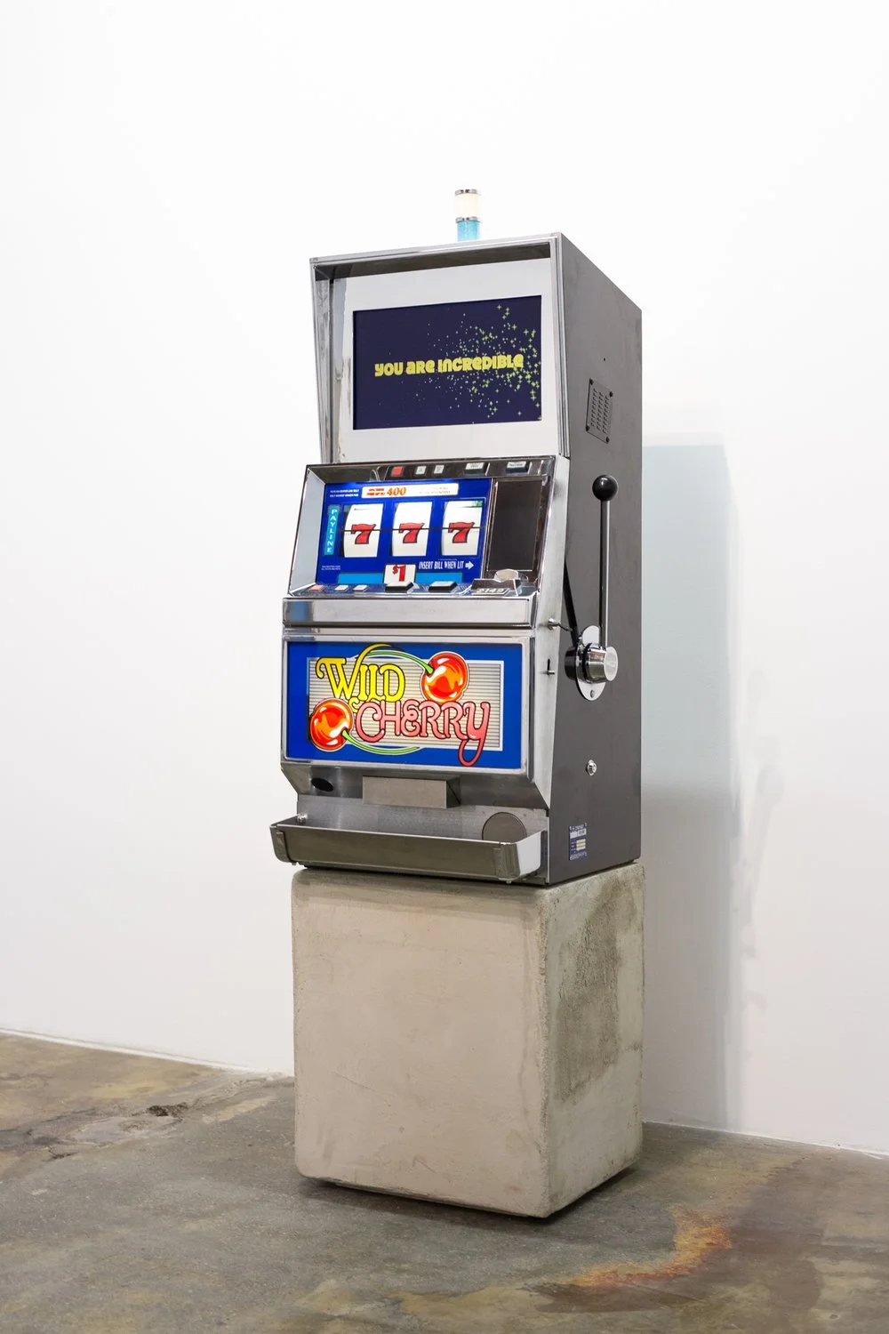 Video Sculpture by Venice California artist James Georgopoulos 