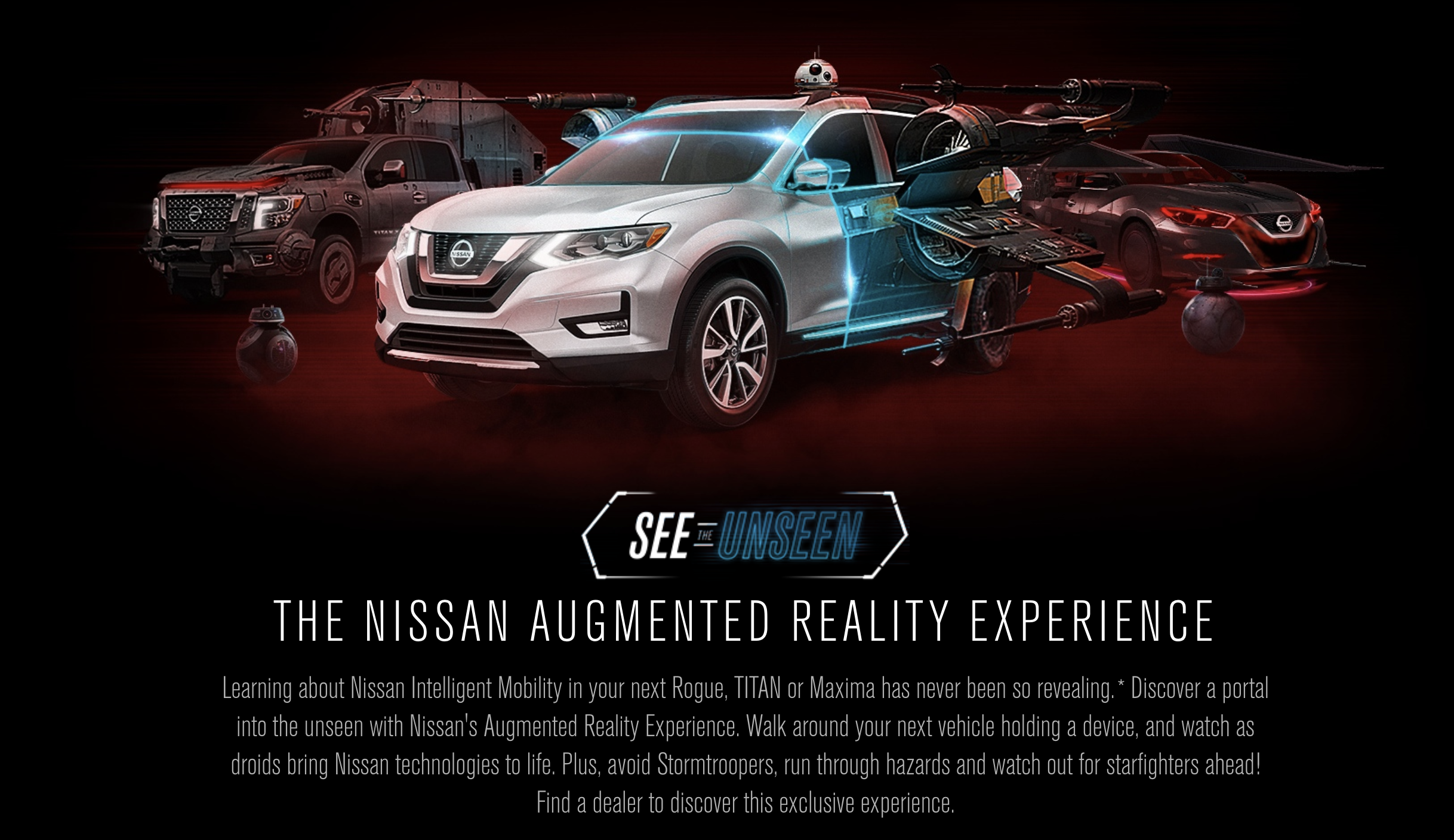Nissan + Star Wars AR Experience