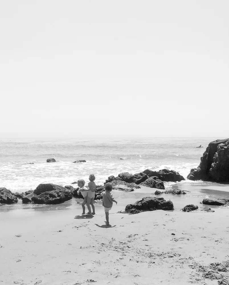 The Skulls photoshoot with Littles Collection on the beach