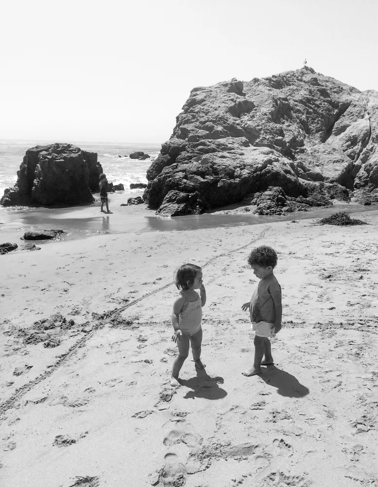 Littles Collection and The Skulls at Leo Carrillo beach