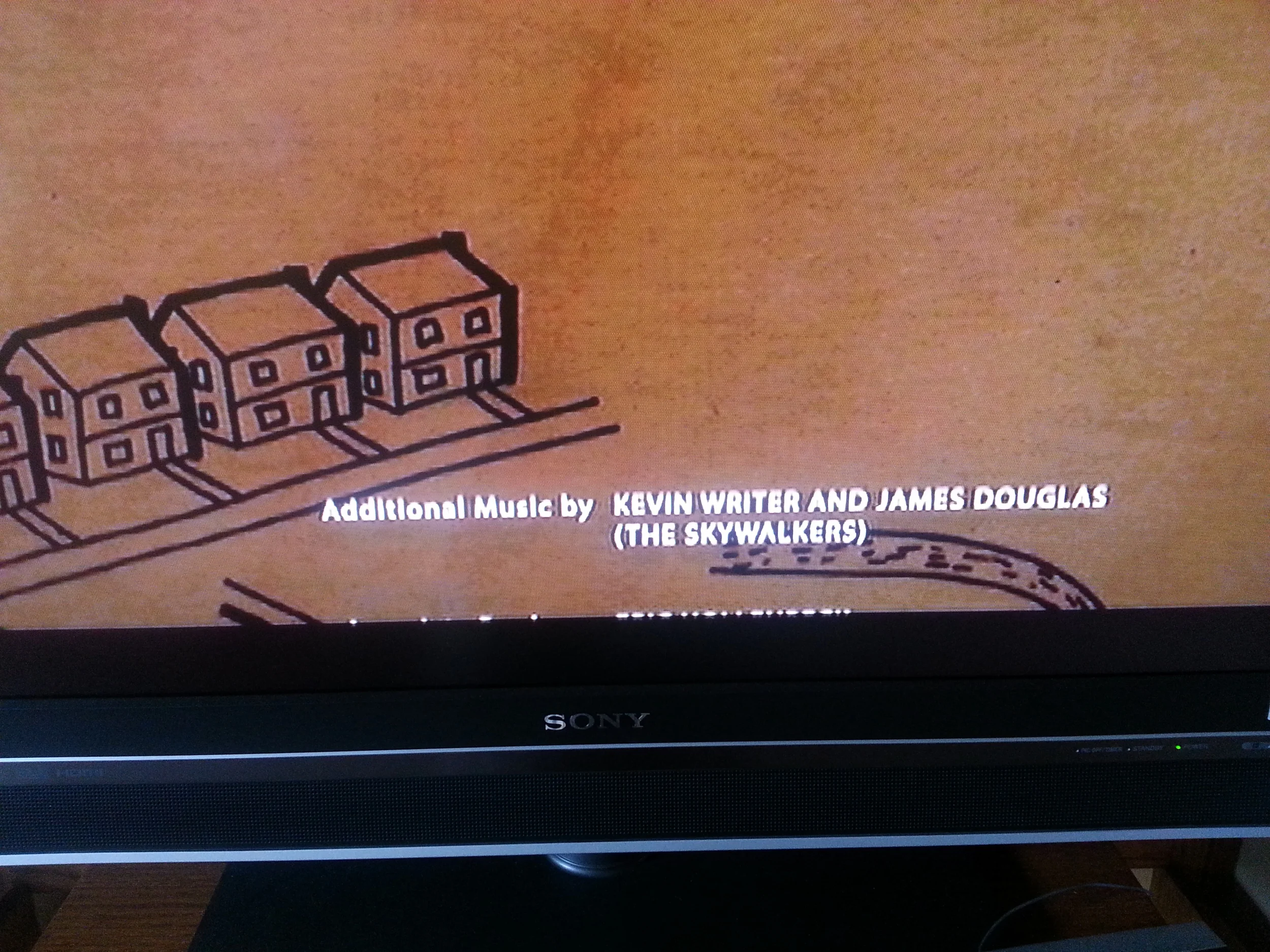 Screenshot from The Kings of Summer credits- Kevin Writer and Douglas James (The Skywalkers)