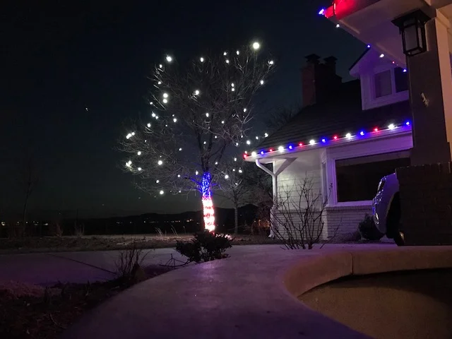 4th of July Lighting in Louisville, Colorado