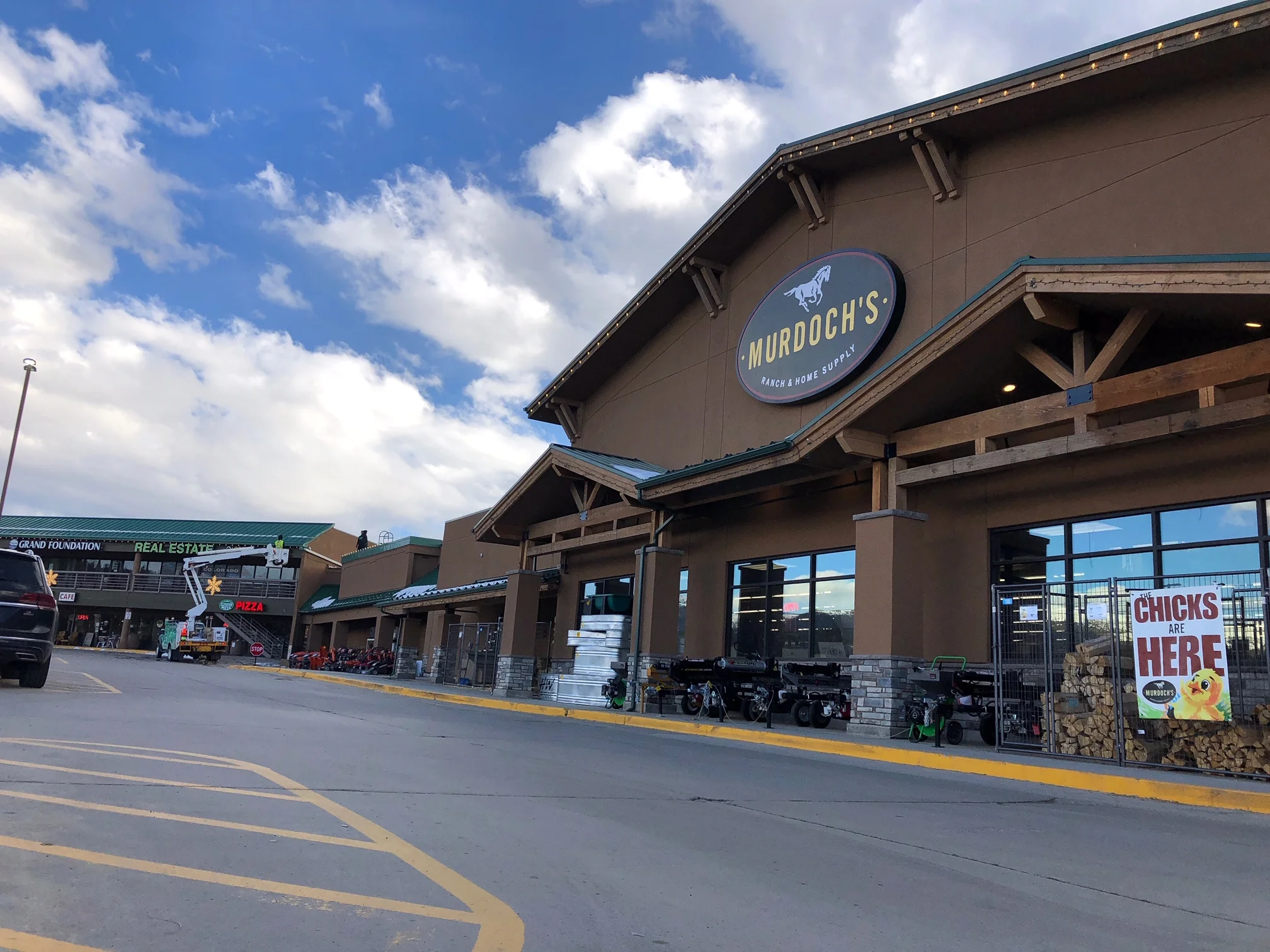 We install Christmas lights in the mountains of Colorado!  