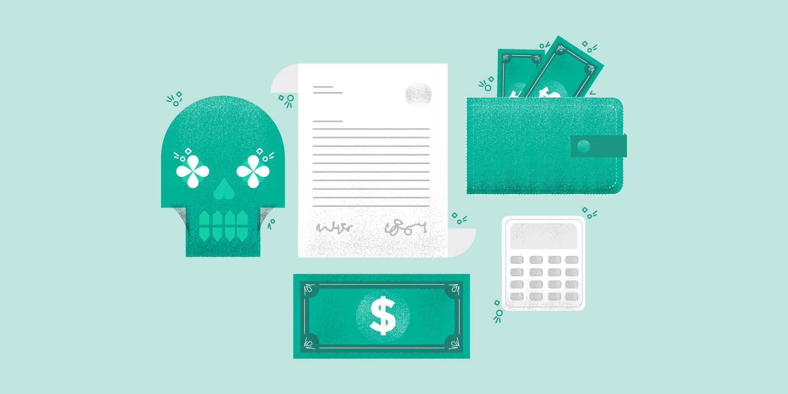 Illustration created for WealthBar