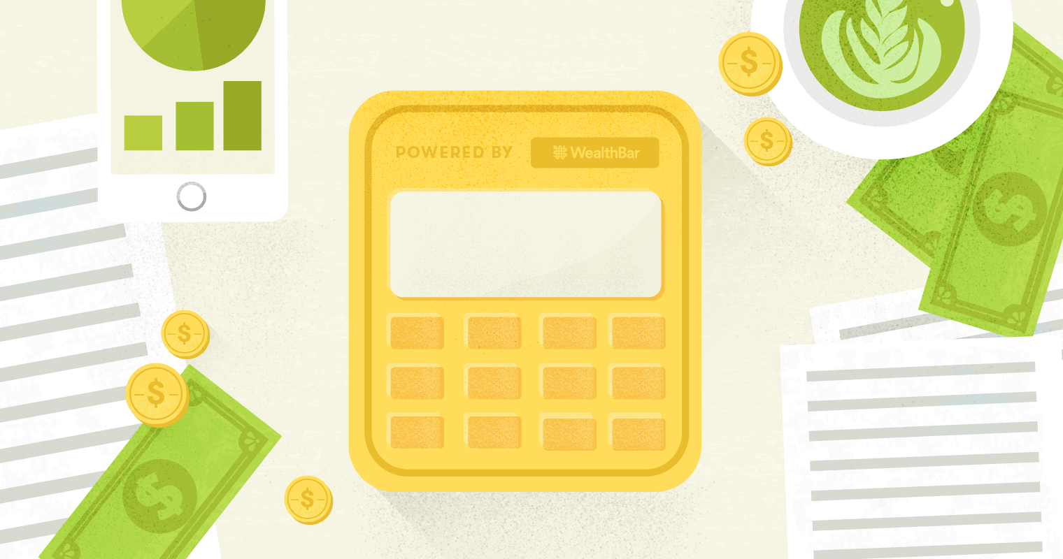 Animated illustration created for WealthBar
