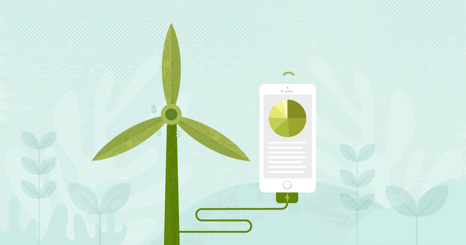 Animated illustration created for WealthBar