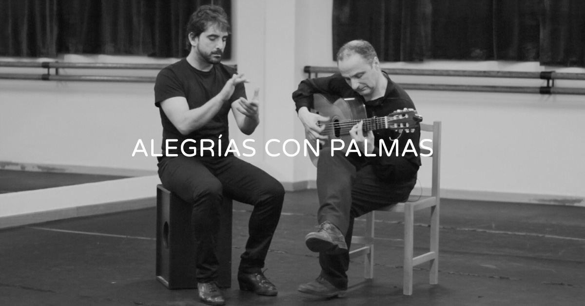 Demonstration of alegrías con palmas | flamencobites.com