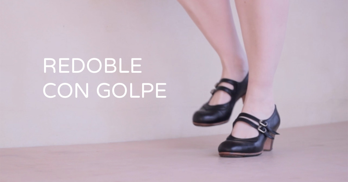 Redoble con golpe - flamenco footwork technique | flamencobites.com