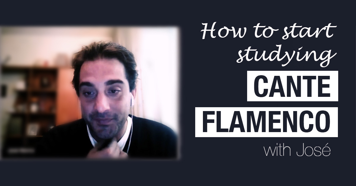 How to start studying cante flamenco - a short lesson for flamenco dance students | www.flamencobites.com