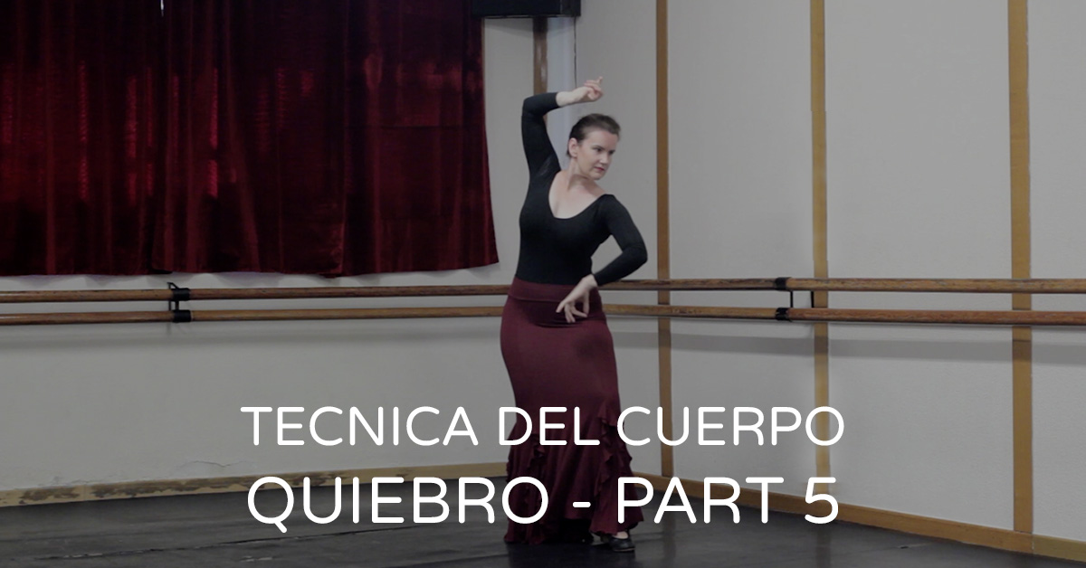 Tecnica de quiebro - part 5 | marcaje con quiebro for a 3 beat rhyh