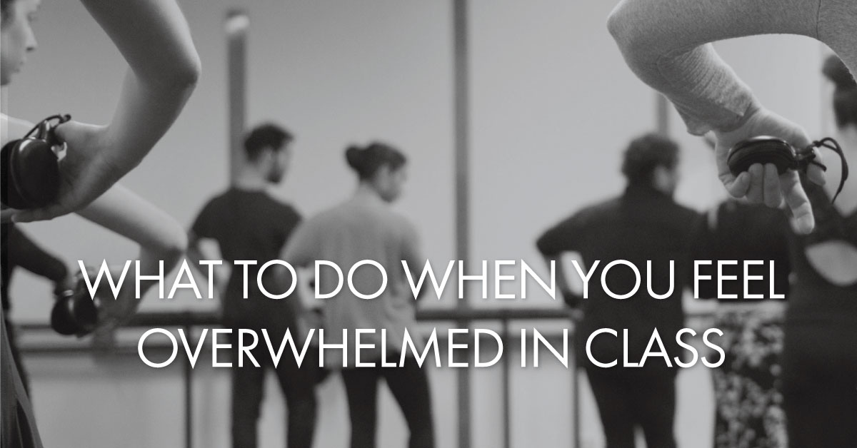 What to do when you feel overwhelmed in class | www.flamencobites.com