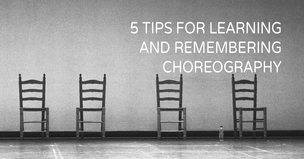 5 tips for learning and remembering choreography | www.flamencobites.com