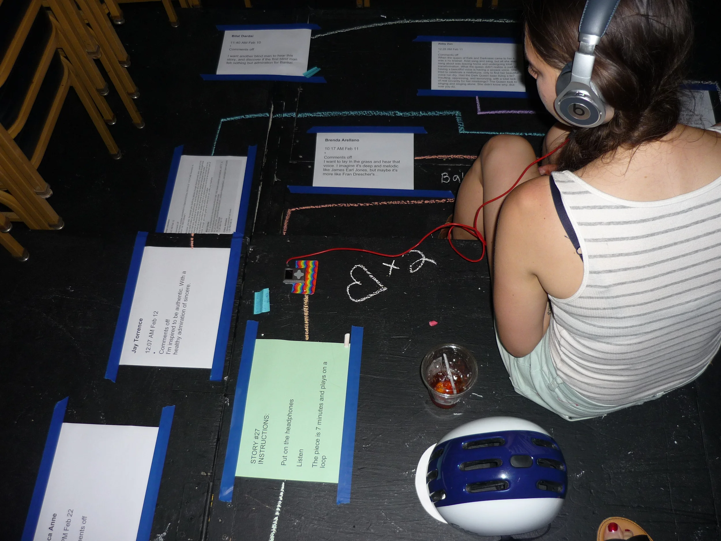  Listen to what she's hearing  HERE . 