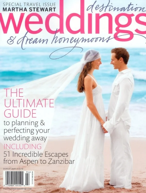 Martha Stewart Weddings Travel 2010 Issue