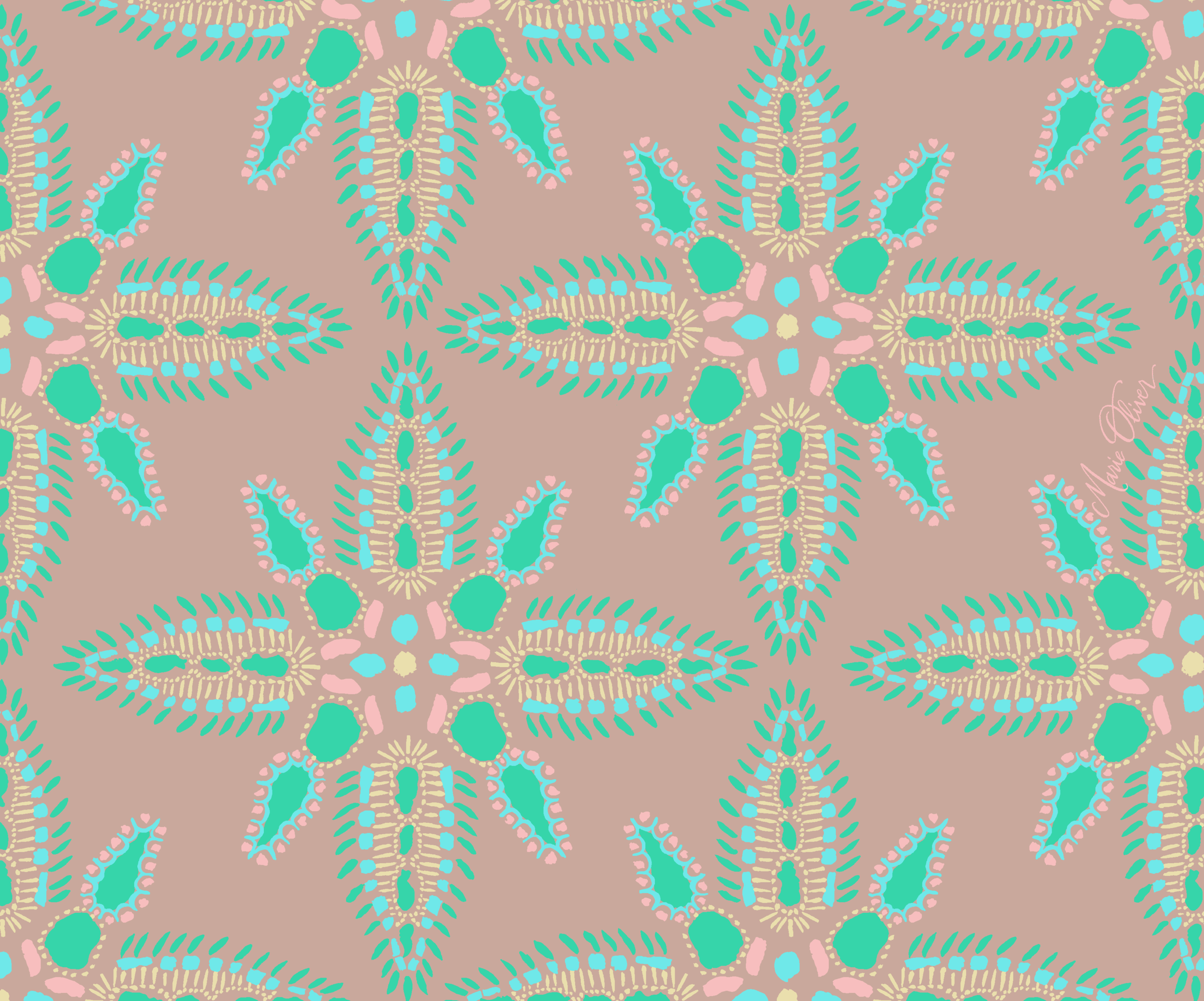 Marie Oliver SS15 : Kaleidoscope