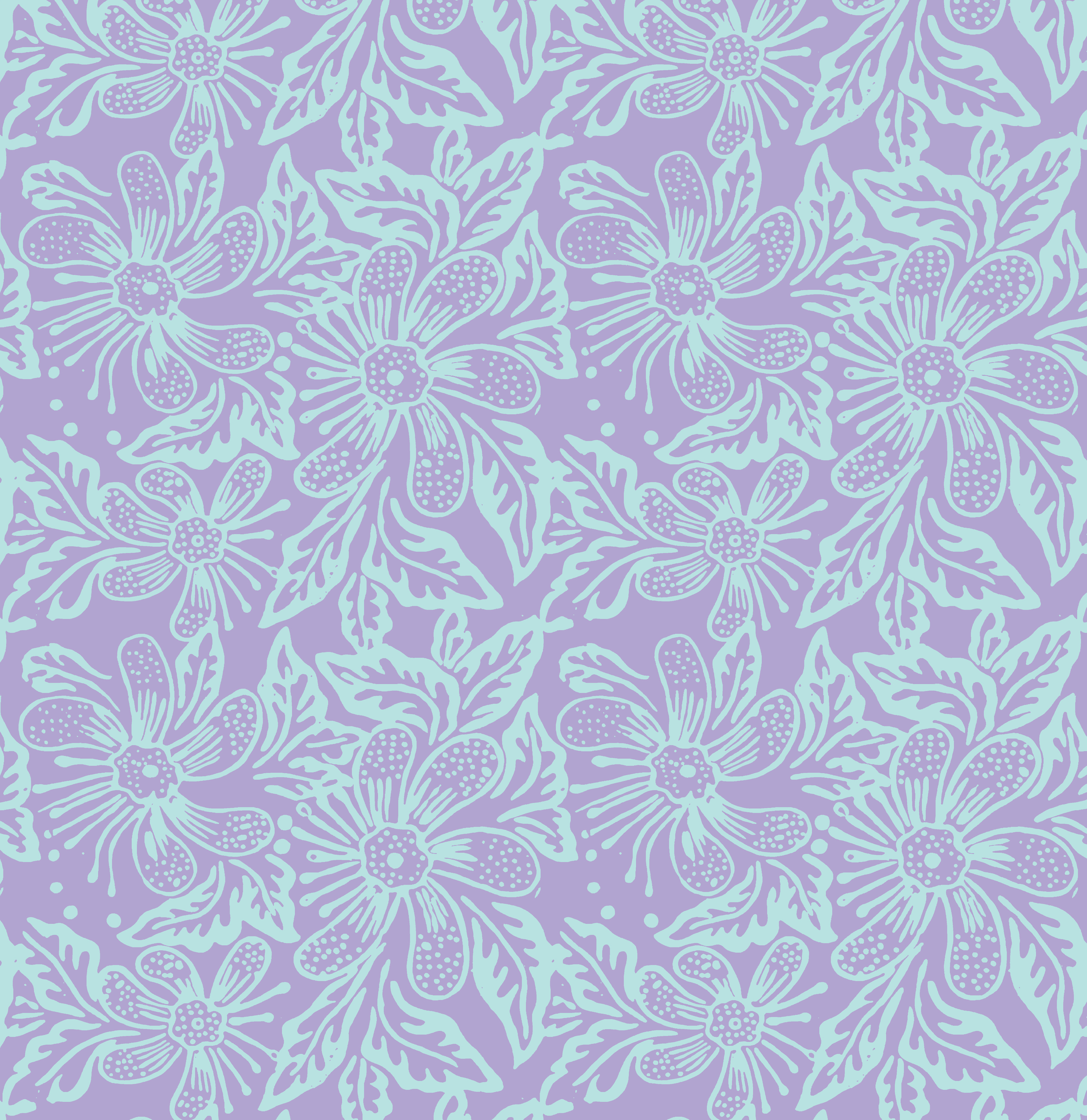 Three Islands R16 & SP16 Batik Floral Print