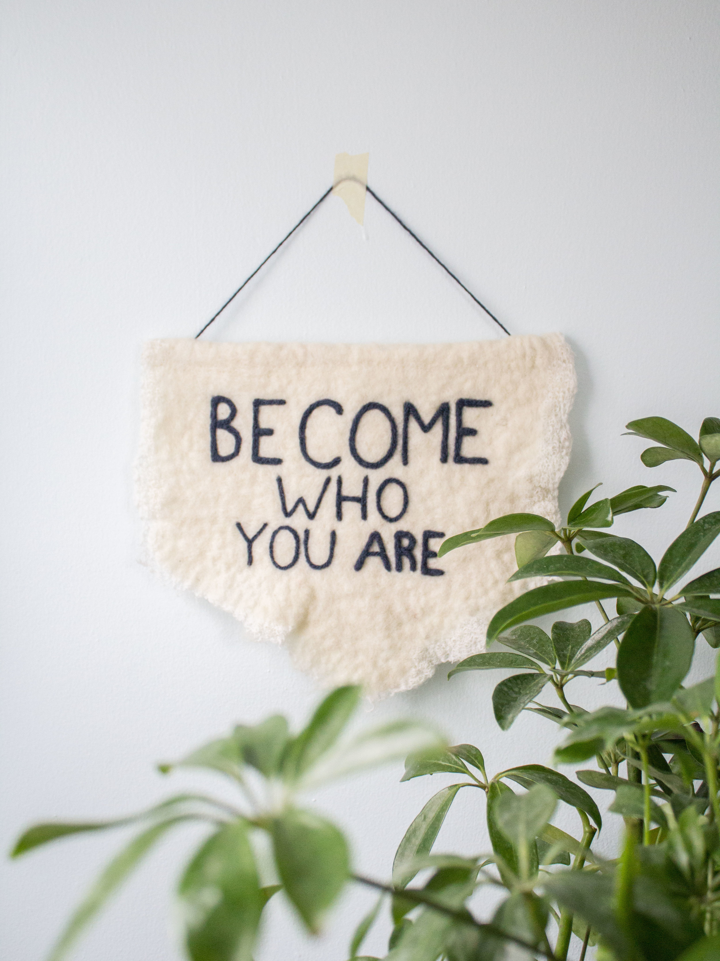 Become Who You Are Banner, 2016