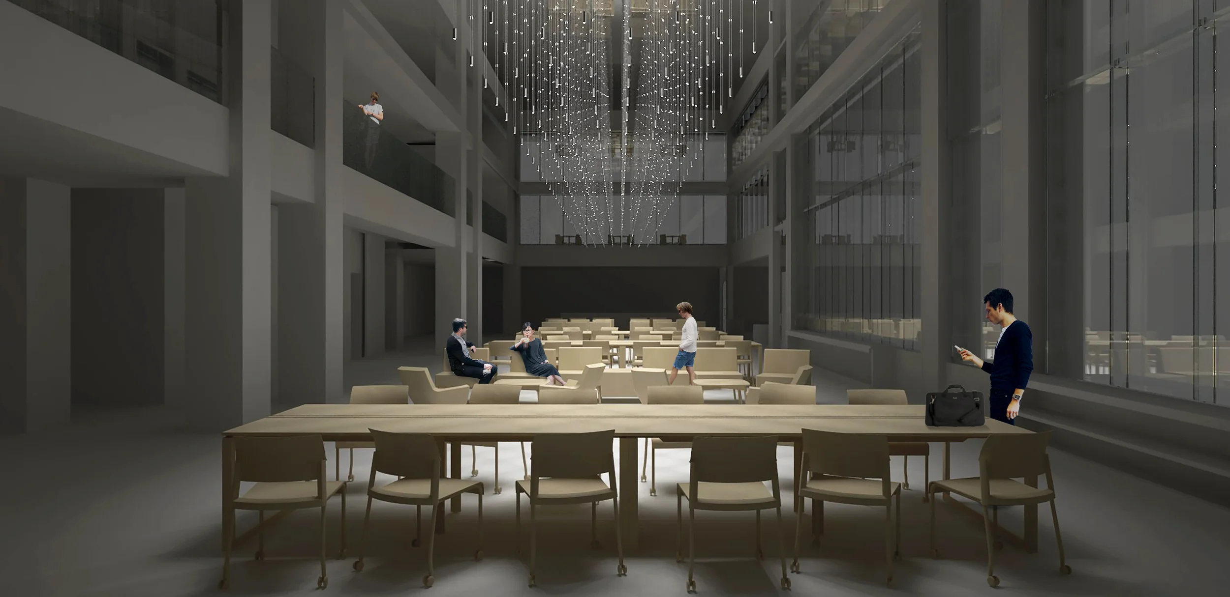 Georgia Tech University Custom Chandelier