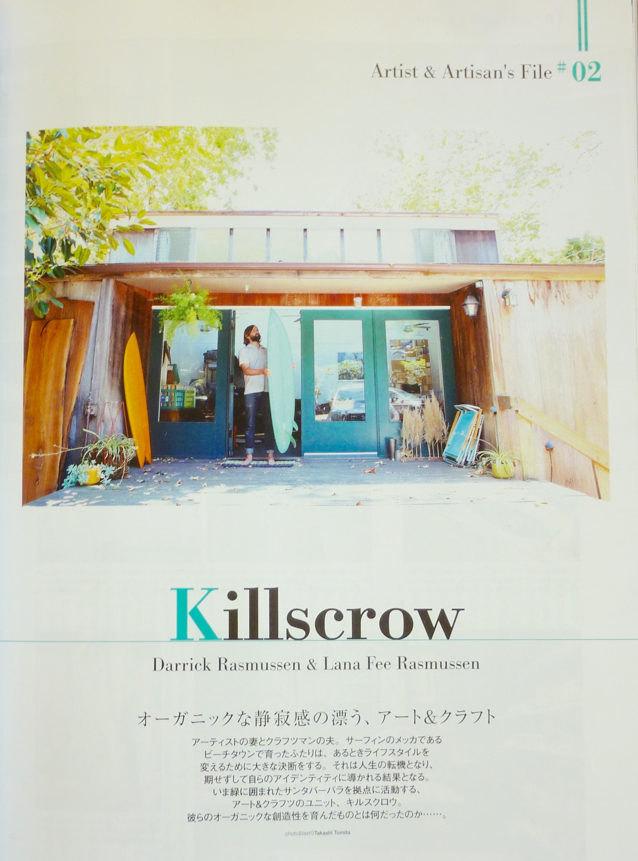Killscrow for Blue Magazine 