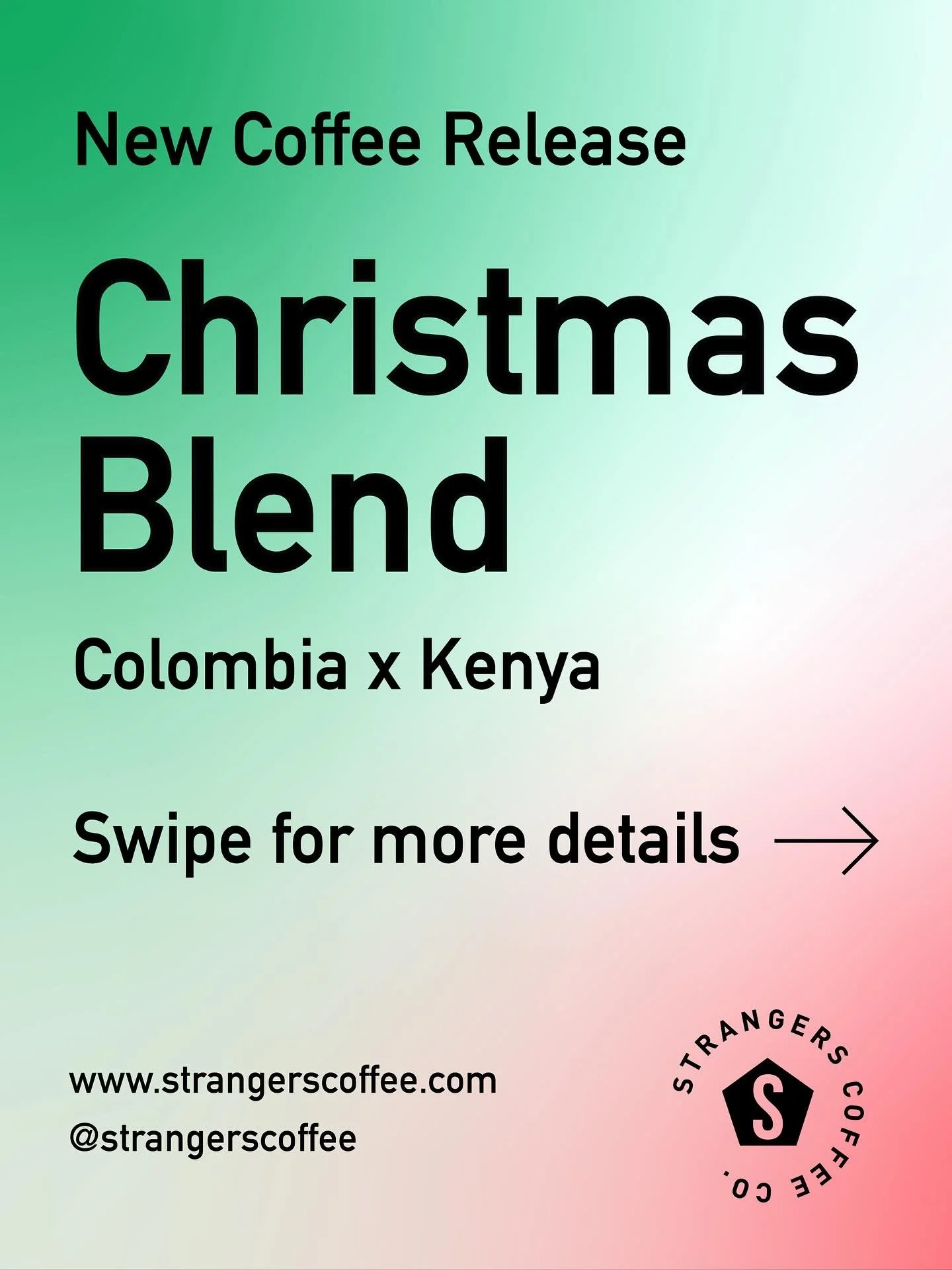 Available online and in-store! 🎄🌐🛍️

#strangerscoffee #specialitycoffee #coffeeroastery #christmascoffee #naturalcoffee