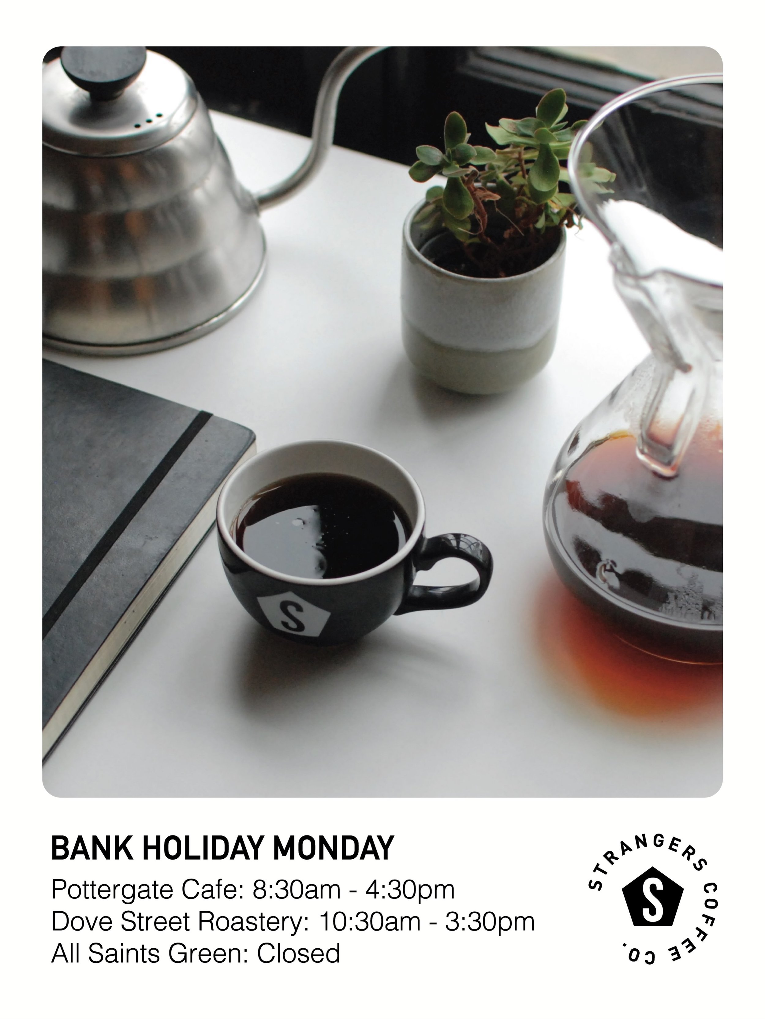 A friendly reminder that any online or wholesale orders placed over the weekend won&rsquo;t be shipped till Tuesday 1st!

We hope you all enjoy the long weekend ✌️

#strangerscoffee #specialitycoffee #thirdwavecoffee #norwichlanes #norwichbusiness