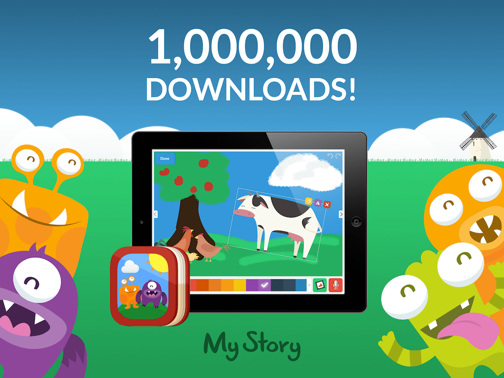 In 2015 My Story had its one millionth download. 
