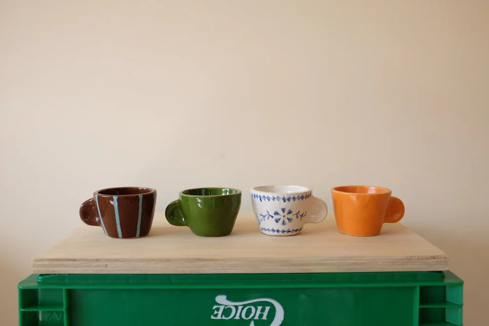 handmade espresso set — Martina Thornhill