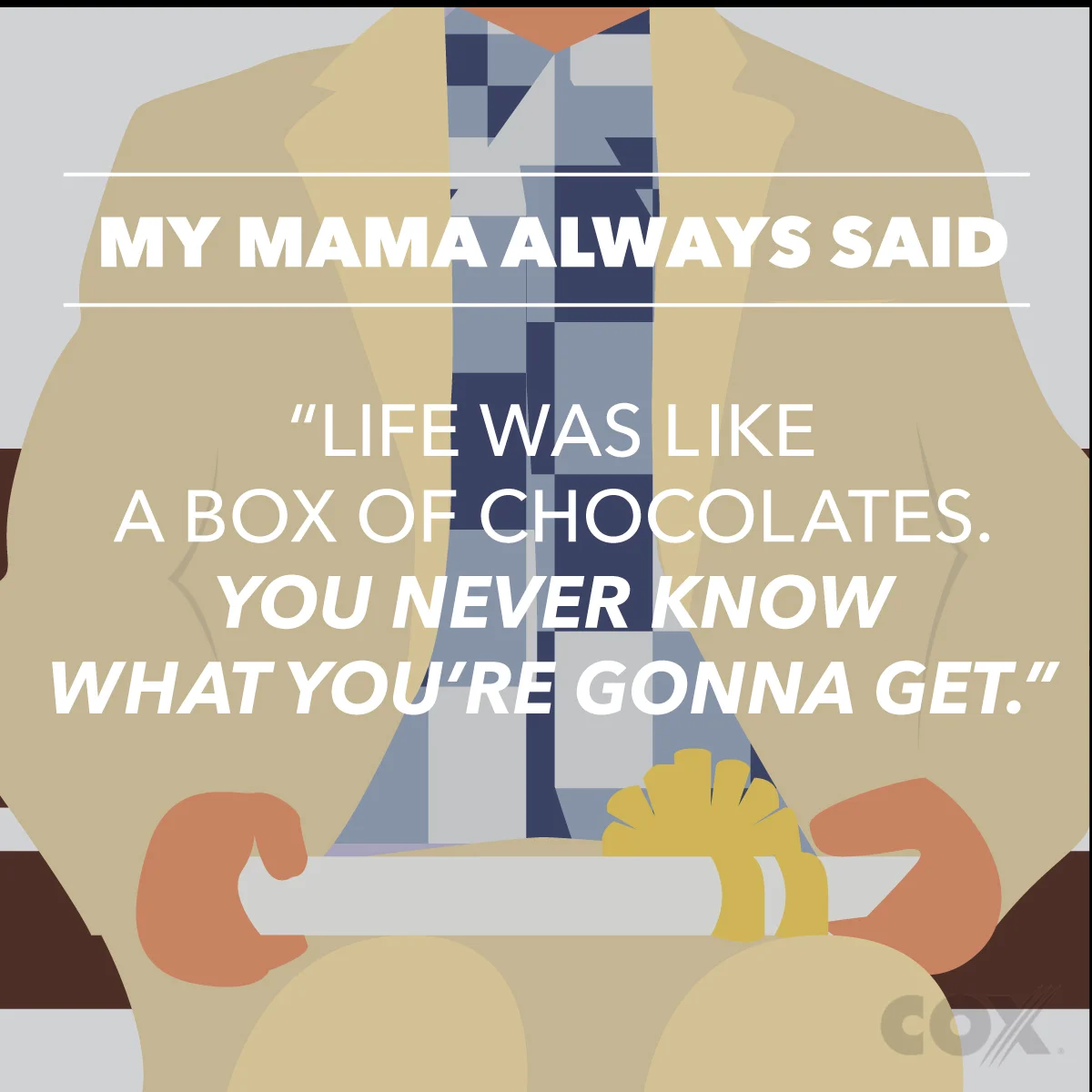 Cox Forrest Gump ad