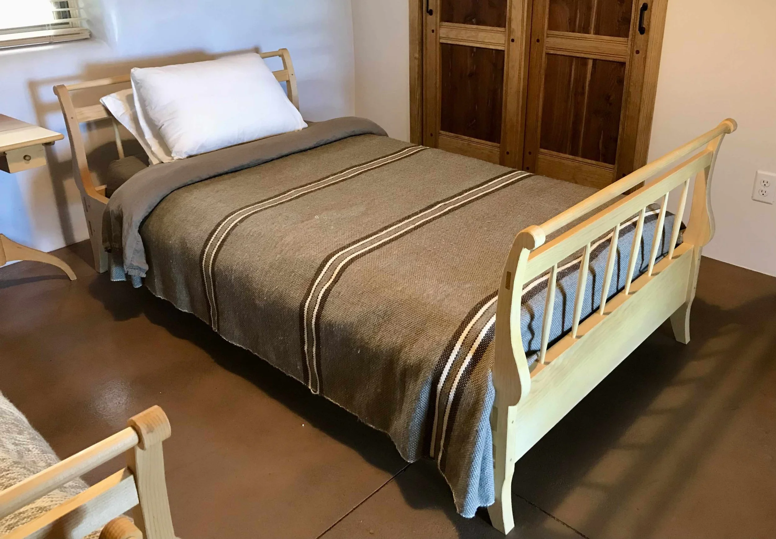 Traditional New Mexican Pine Bed